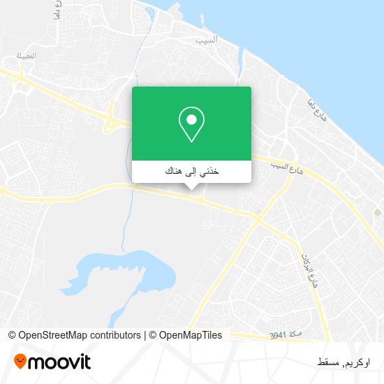 خريطة اوكريم