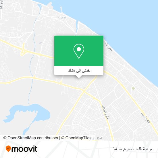 خريطة موهبة اللعب حفرة