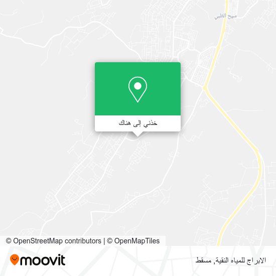 خريطة الابراج للمياه النقية