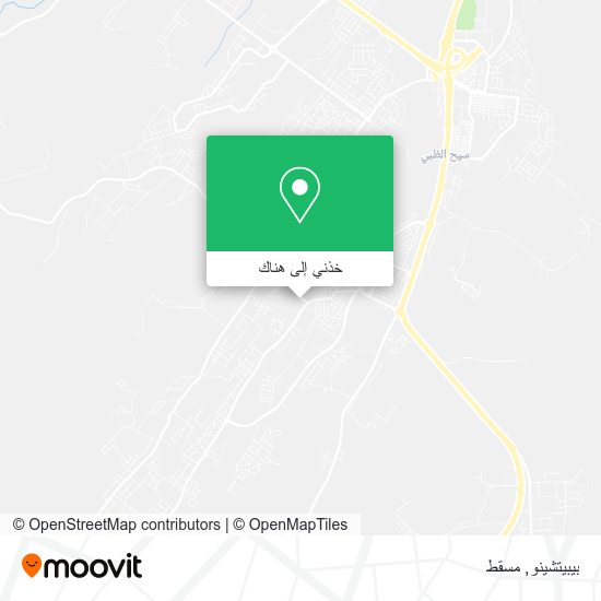 خريطة بيبيتشينو