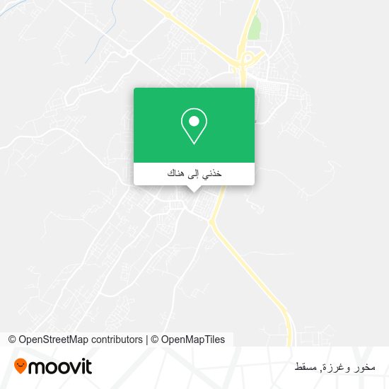 خريطة مخور وغرزة