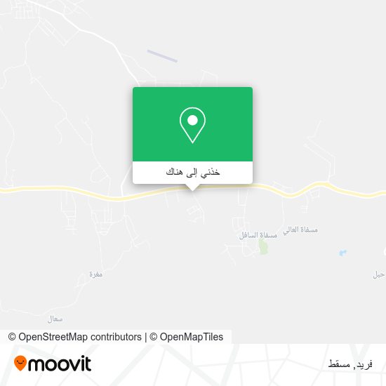 خريطة فريد