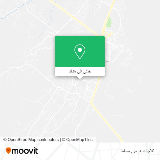 خريطة ثلاجات هرمز