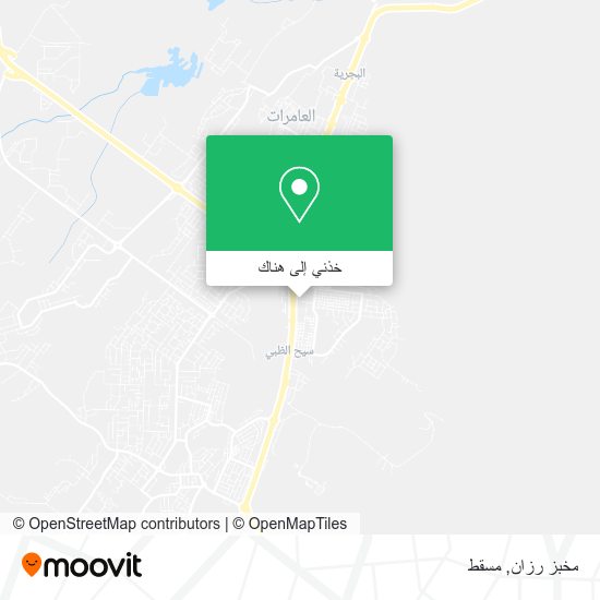 خريطة مخبز رزان