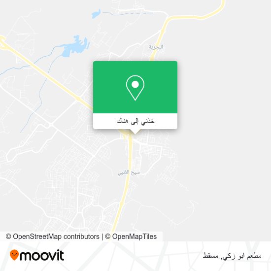 خريطة مطعم ابو زكي