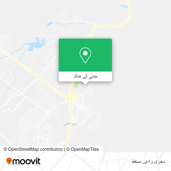 خريطة مجرى وادي