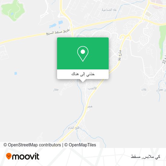 خريطة كي ملابس