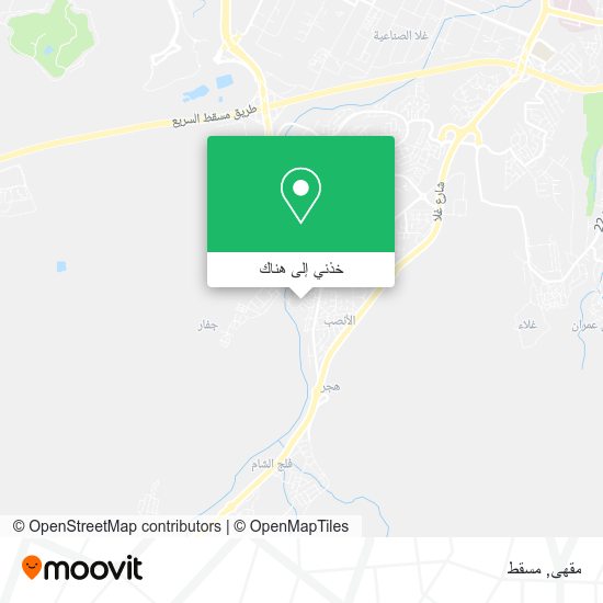 خريطة مقهى