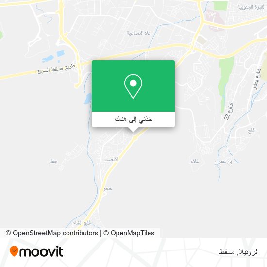 خريطة فروتيلا