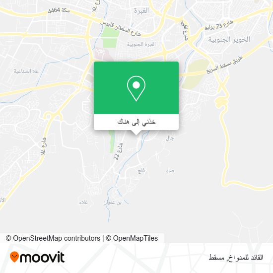 خريطة القائد للمدواخ