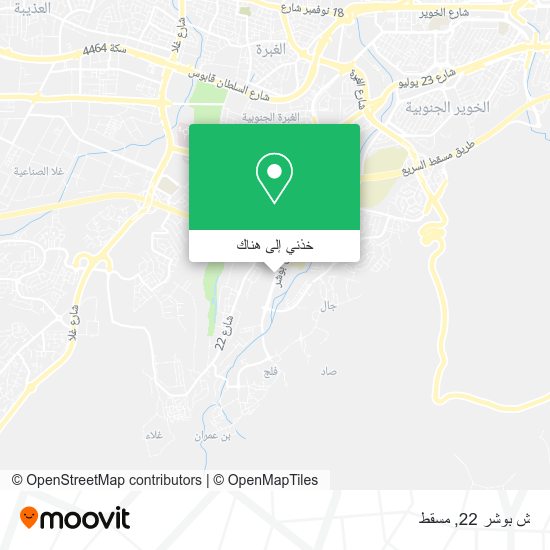 خريطة ش بوشر 22