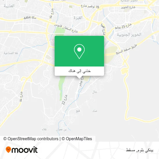 خريطة بينكي بلوم