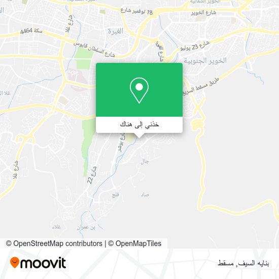خريطة بنايه السيف