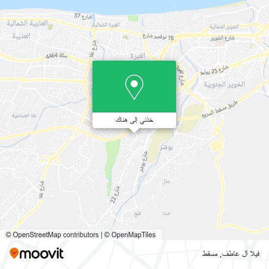 خريطة فيلا آل عاطف