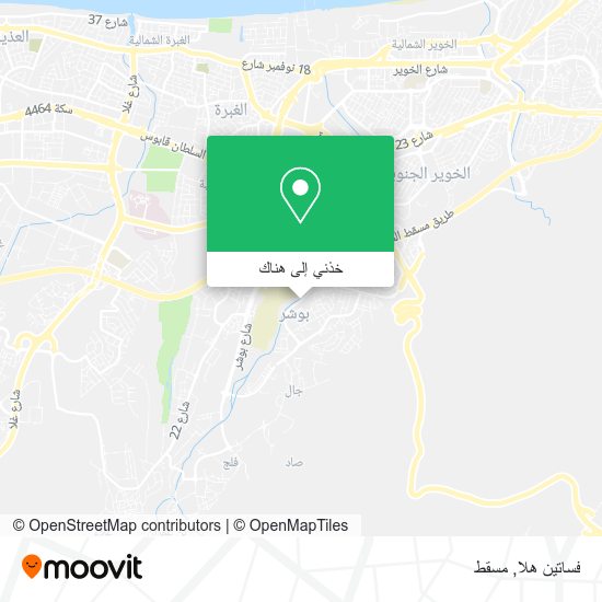 خريطة فساتين هلا