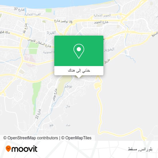 خريطة بلورانس