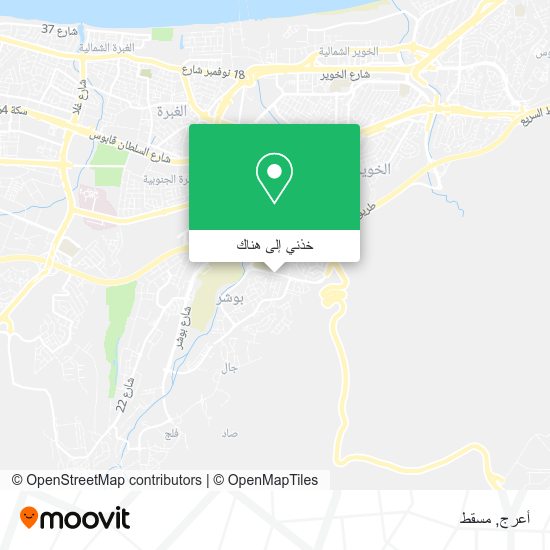 خريطة أعرج