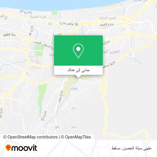 خريطة مقهى سبلة الحصن