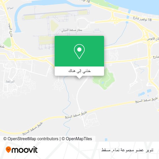 خريطة تنوير عضو مجموعة نماء