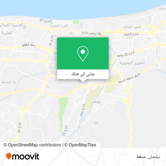 خريطة ديشمان