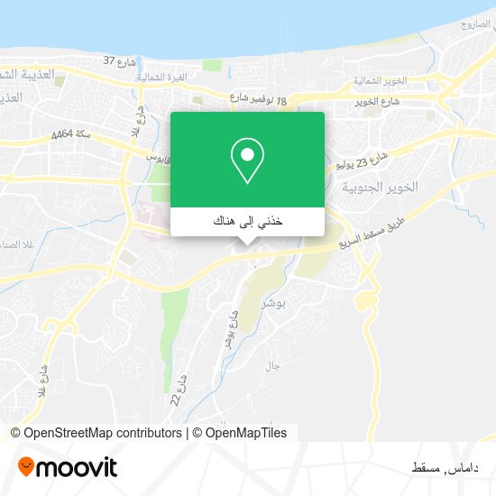 خريطة داماس