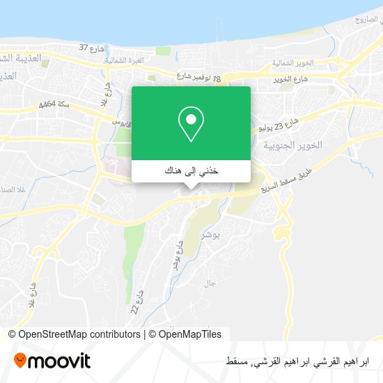 خريطة ابراهيم القرشي ابراهيم القرشي