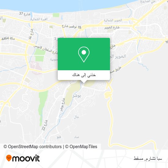 خريطة سبا تشارم