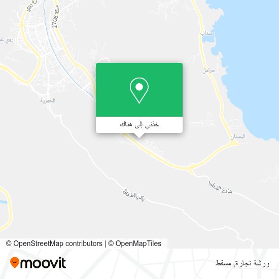 خريطة ورشة نجارة