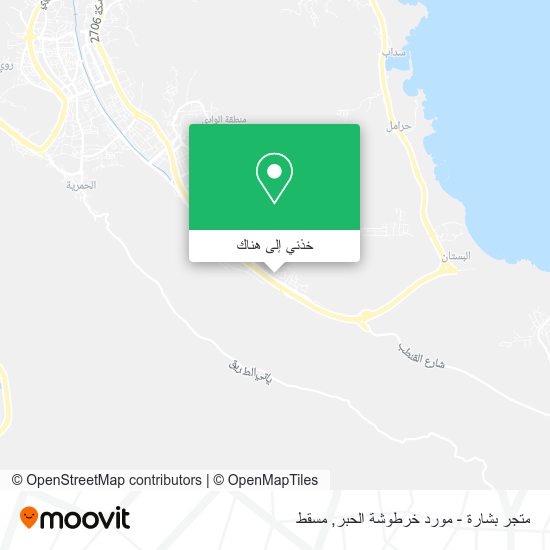 خريطة متجر بشارة - مورد خرطوشة الحبر
