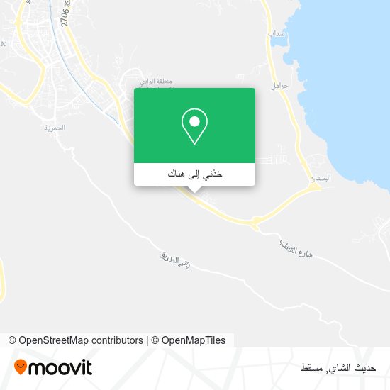 خريطة حديث الشاي