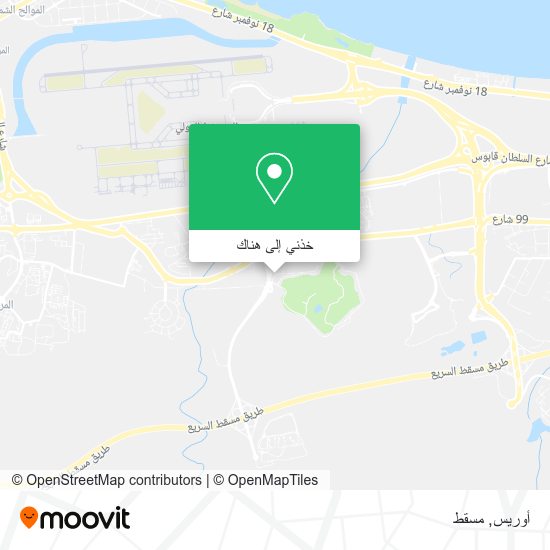 خريطة أوريس