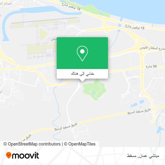 خريطة ميتشي عمان