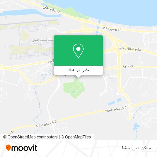 خريطة مساكن تدمر