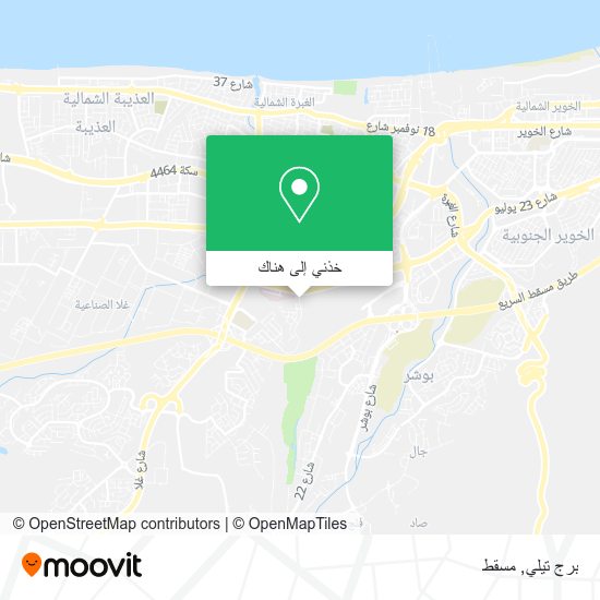 خريطة برج تيلي
