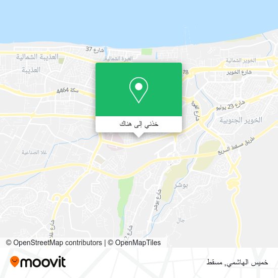 خريطة خميس الهاشمي