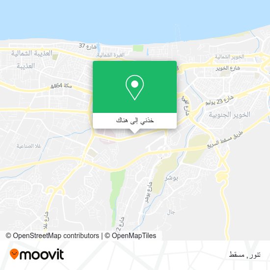 خريطة تنور