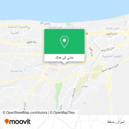 خريطة شيرار
