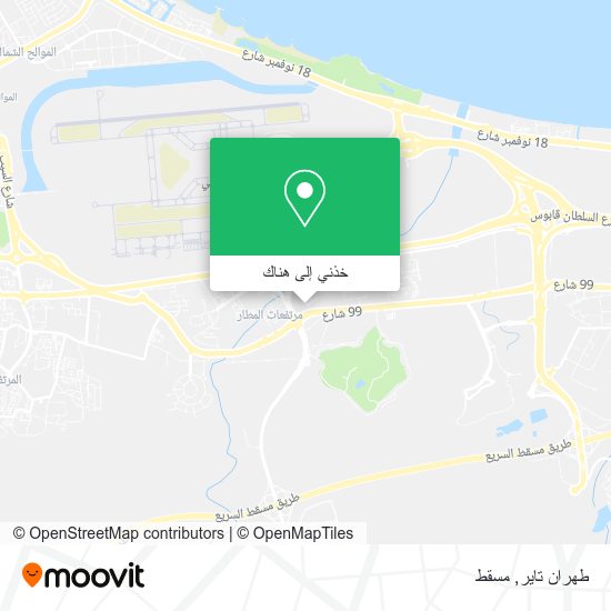 خريطة طهران تاير