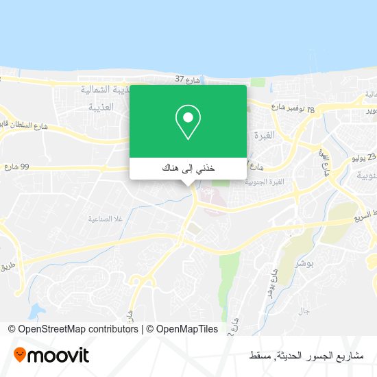 خريطة مشاريع الجسور الحديثة