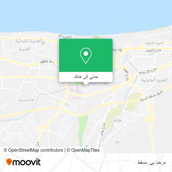 خريطة مرحبا بي
