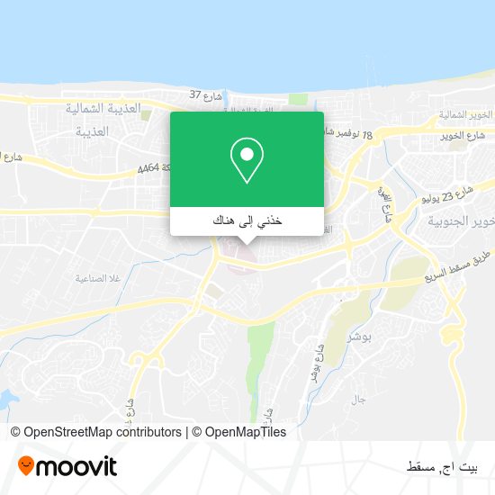 خريطة بيت اج