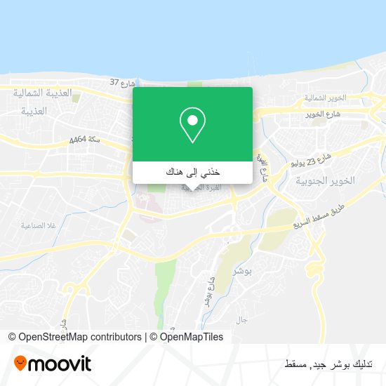 خريطة تدليك بوشر جيد
