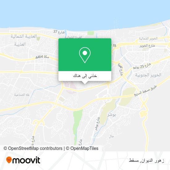 خريطة زهور الديوان