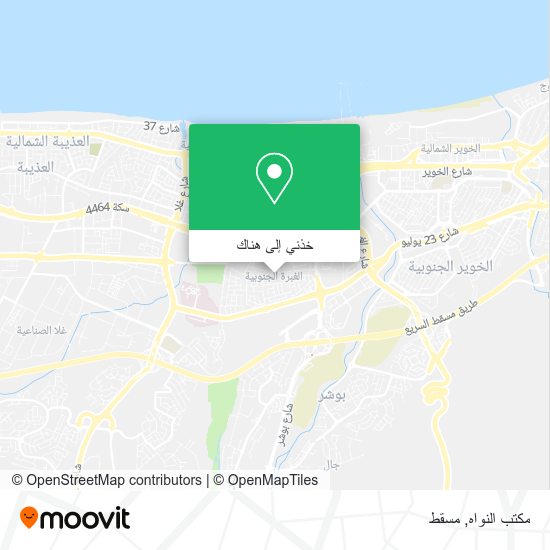 خريطة مكتب النواه