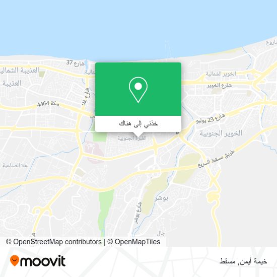 خريطة خيمة أيمن