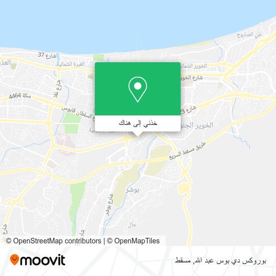 خريطة بوروكس دي بوس عبد الله