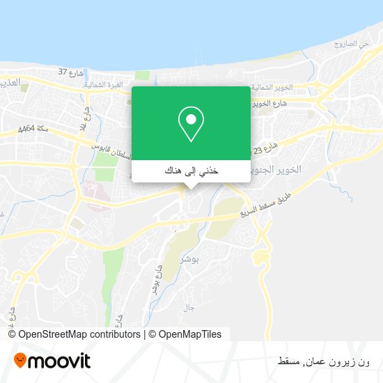 خريطة ون زيرون عمان