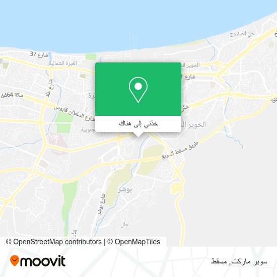 خريطة سوبر ماركت