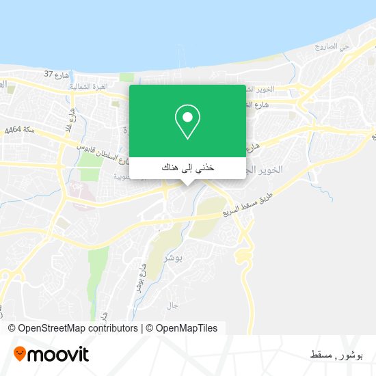 خريطة بوشور