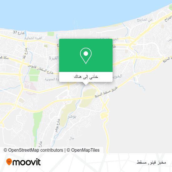 خريطة مخبز فينو